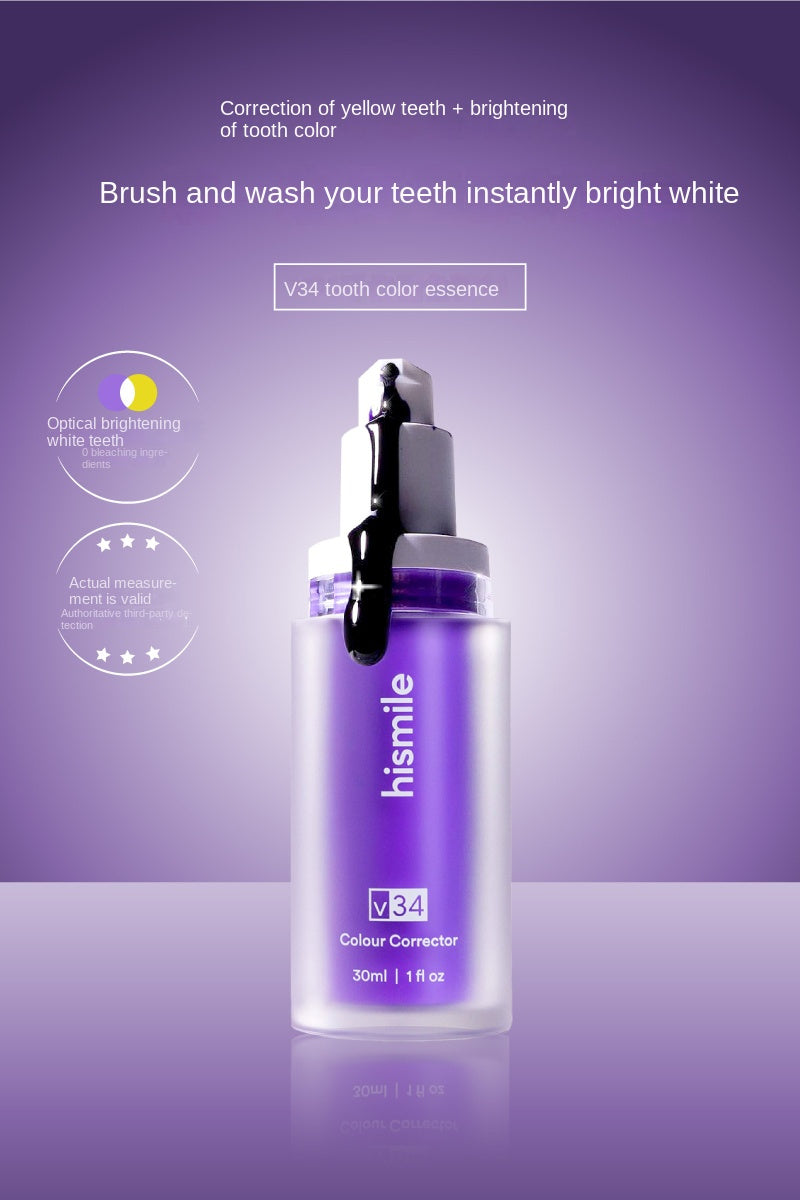 Hismile v34 purple – teeth brightening serum