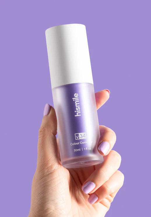 Hismile v34 purple – teeth brightening serum