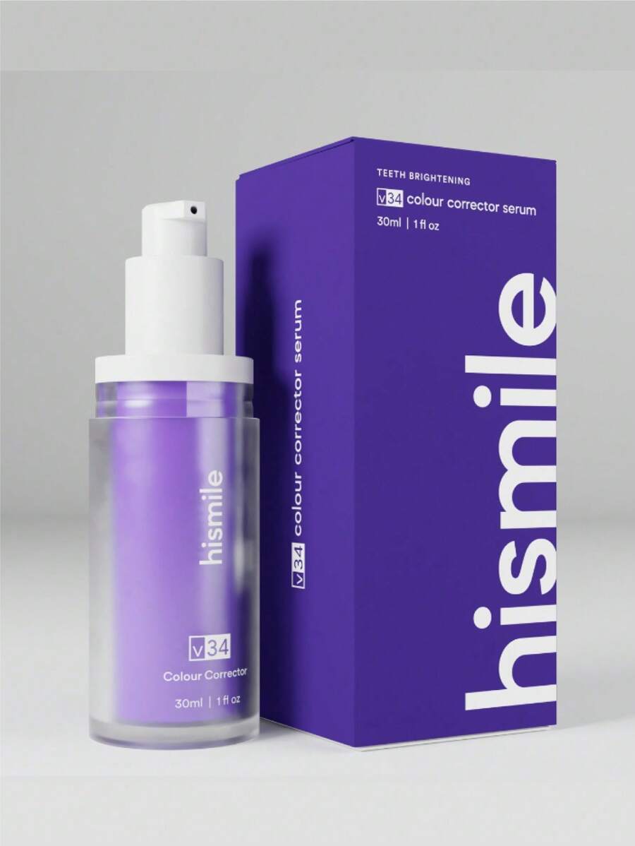 Hismile v34 purple – teeth brightening serum